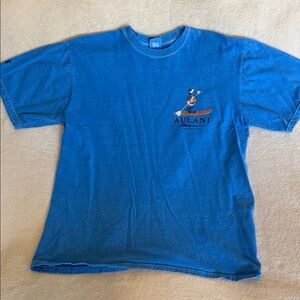Aulani Disney Resort & Spa Blue Short Sleeve Tee -size Large